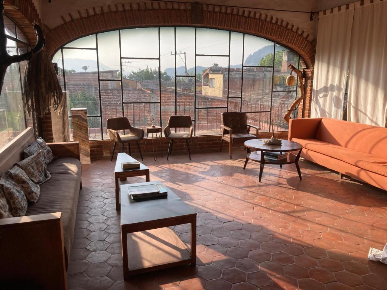 Casa Cafe Arte Panzió Tepoztlán Kültér fotó