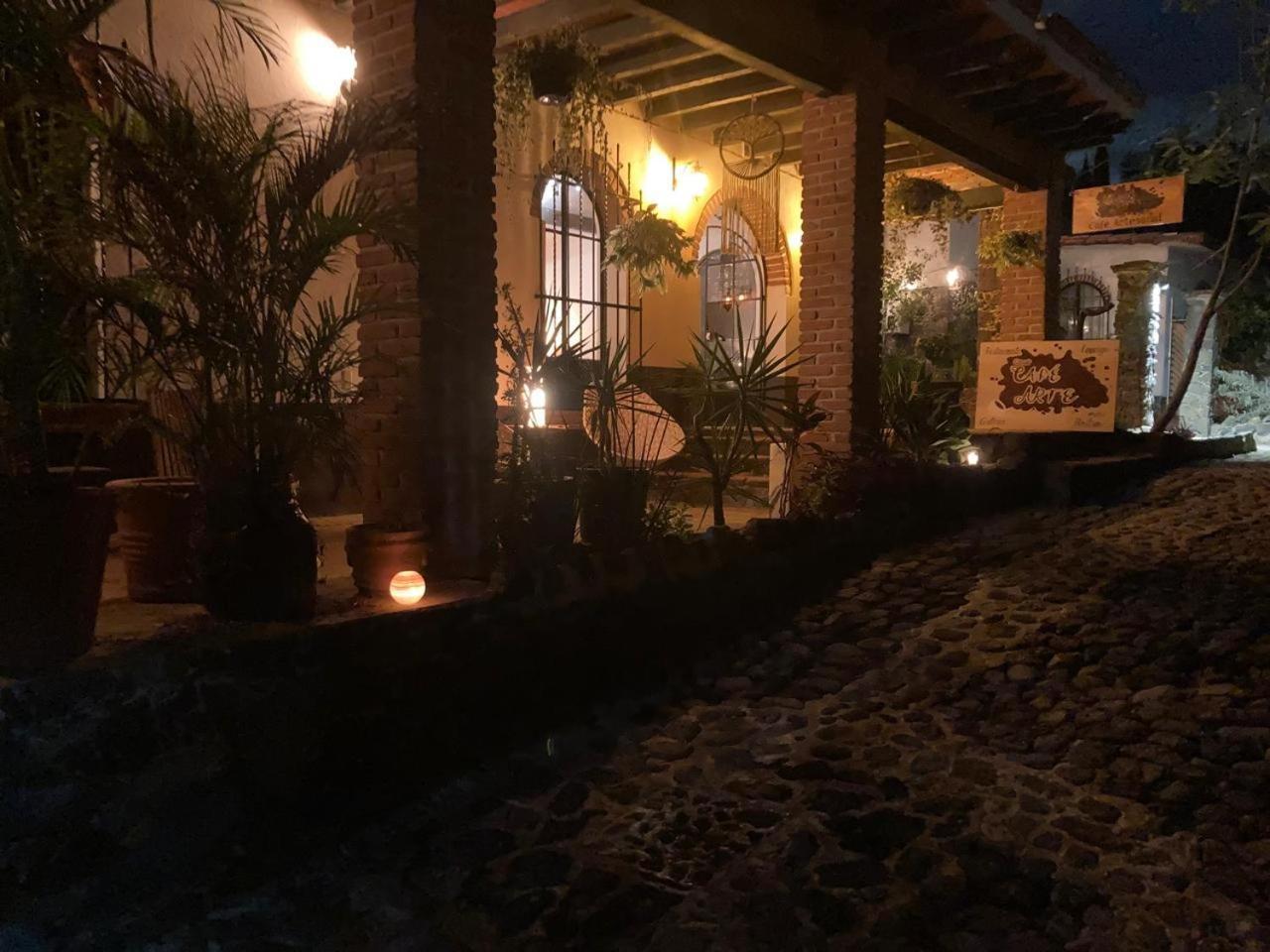 Casa Cafe Arte Panzió Tepoztlán Kültér fotó