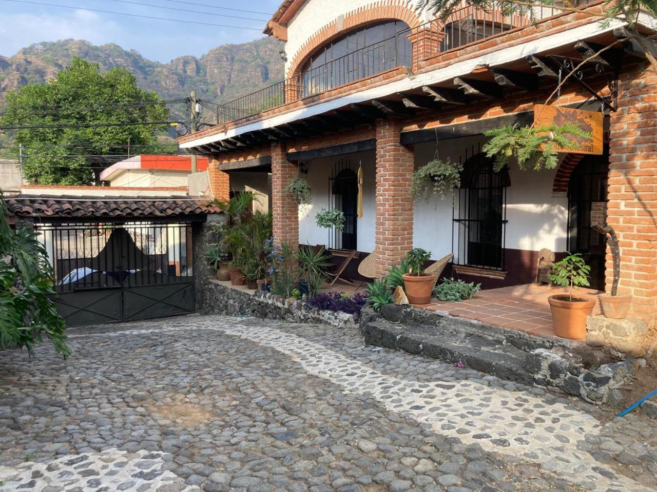 Casa Cafe Arte Panzió Tepoztlán Kültér fotó